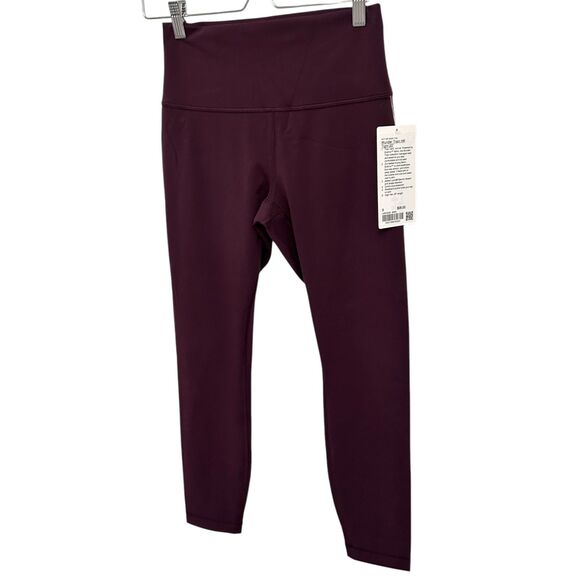 Lululemon Wunder Train High-Rise Tight 28" Size 8 Goodnight Plum NWT Authentic - Picture 8 of 10